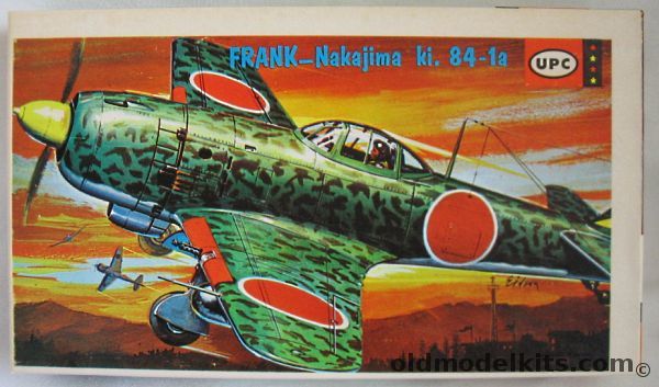 UPC 1/70 Nakajima Ki-84 Frank - (ex Fujimi), 8028-49 plastic model kit